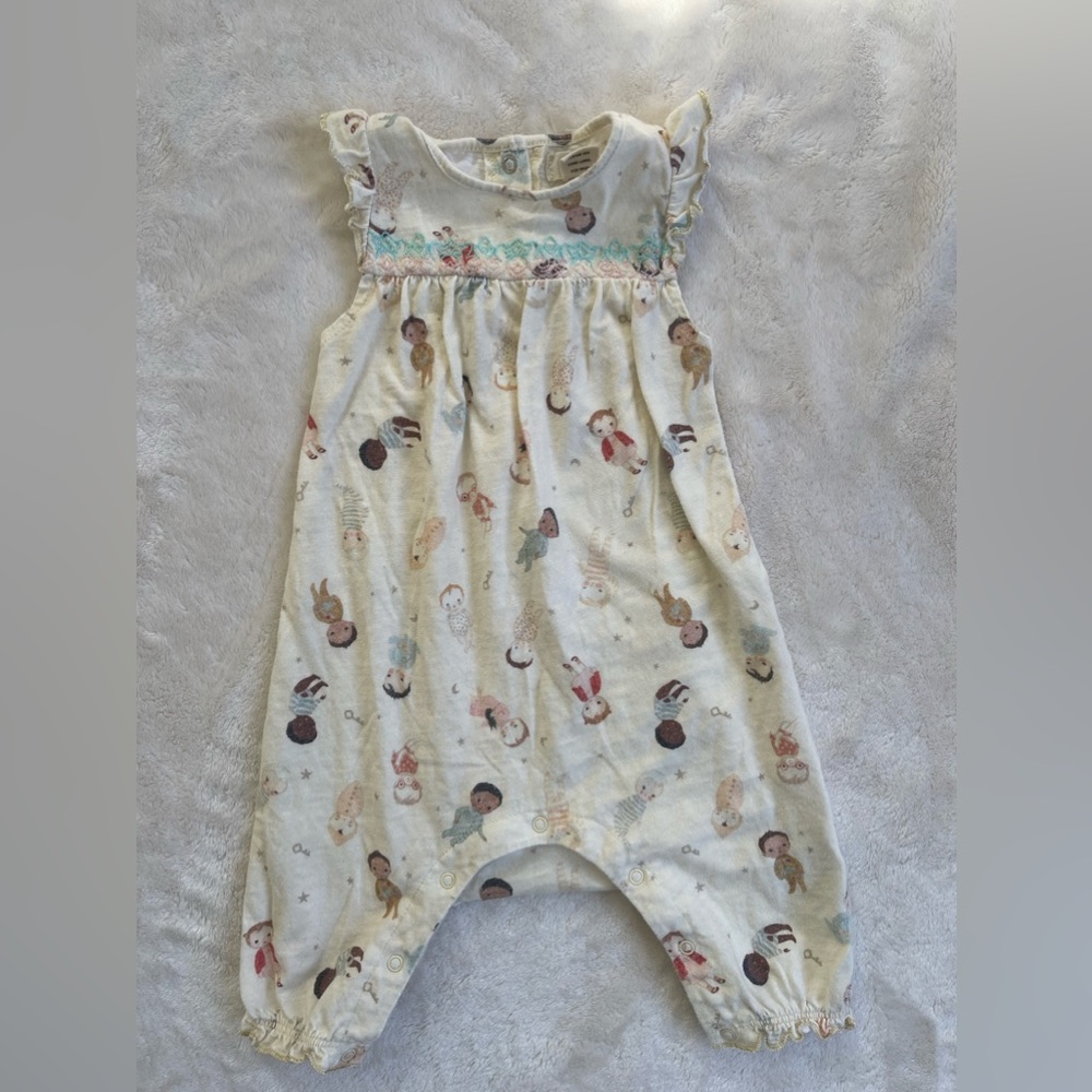 Peek Kids X Dreamworld Baby Printed Coverall 3-6 months